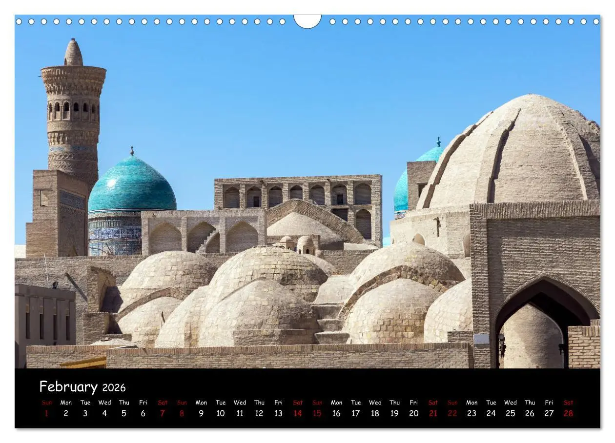 Bild: 9783516559675 | Uzbekistan Land of 1001 nights (Wall Calendar 2026 DIN A3...