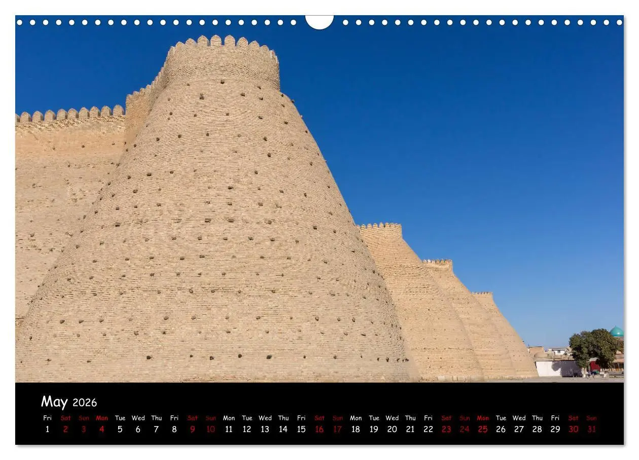 Bild: 9783516559675 | Uzbekistan Land of 1001 nights (Wall Calendar 2026 DIN A3...