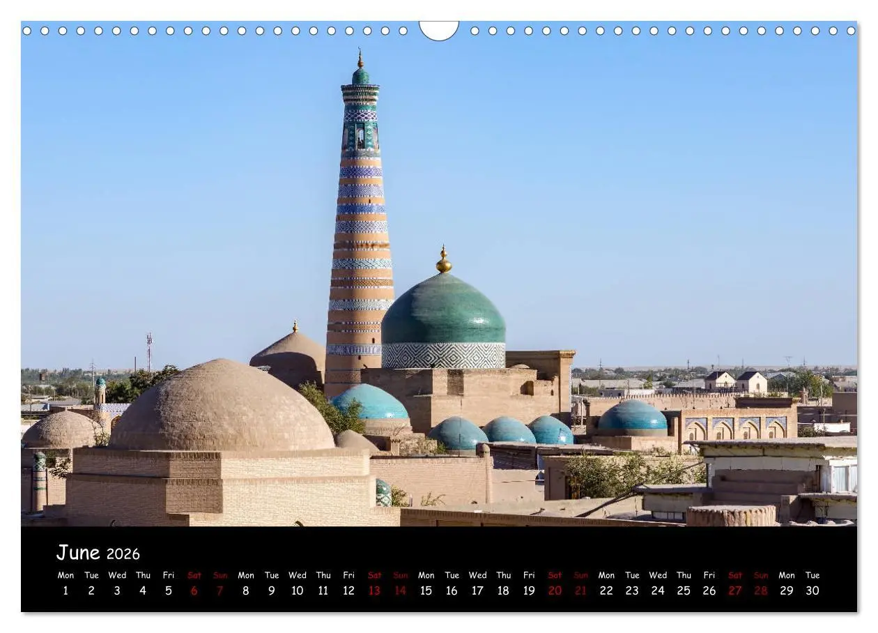 Bild: 9783516559675 | Uzbekistan Land of 1001 nights (Wall Calendar 2026 DIN A3...