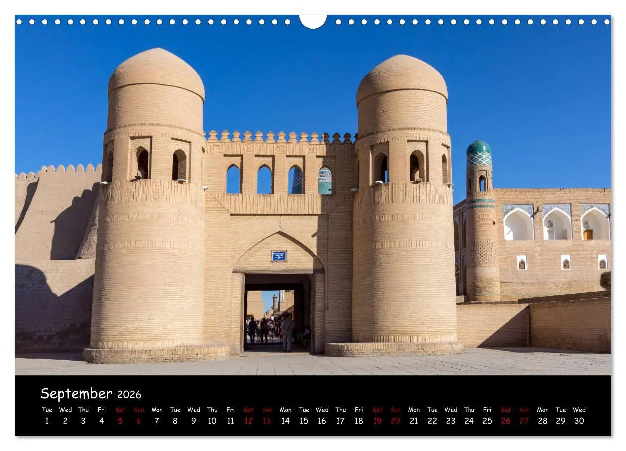 Bild: 9783516559675 | Uzbekistan Land of 1001 nights (Wall Calendar 2026 DIN A3...