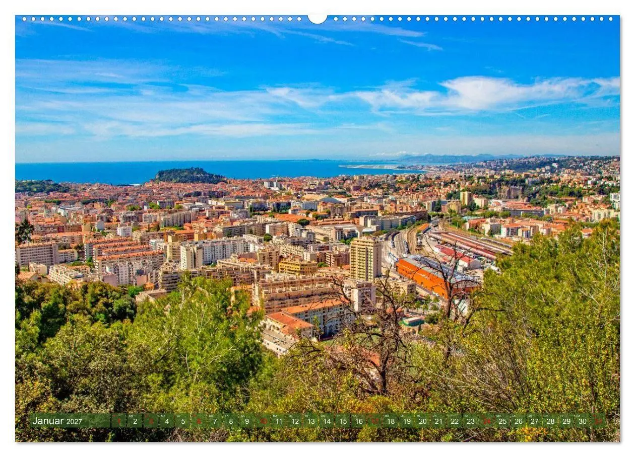 Bild: 9783516869675 | Zauber der Côte d'Azur (hochwertiger Premium Wandkalender 2027 DIN...
