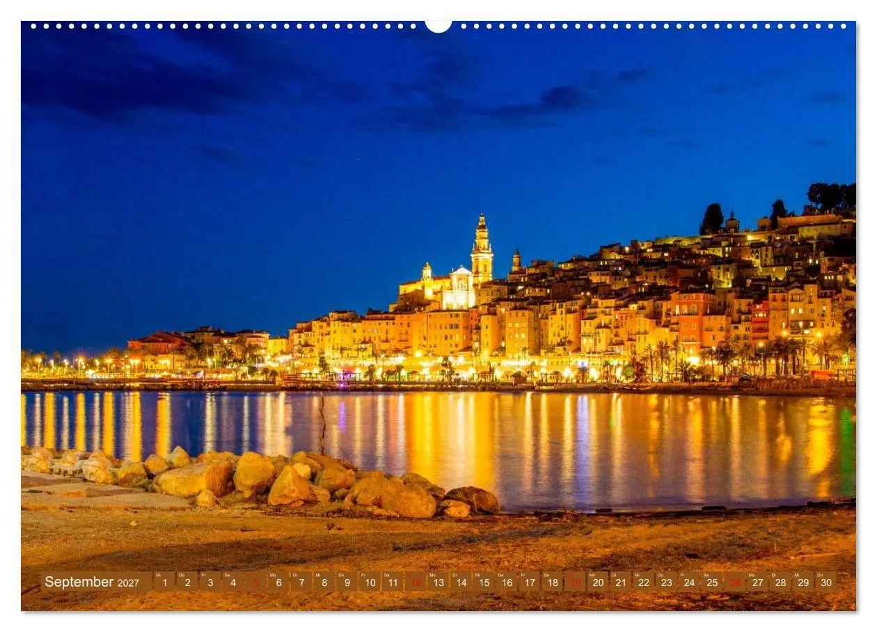 Bild: 9783516869675 | Zauber der Côte d'Azur (hochwertiger Premium Wandkalender 2027 DIN...