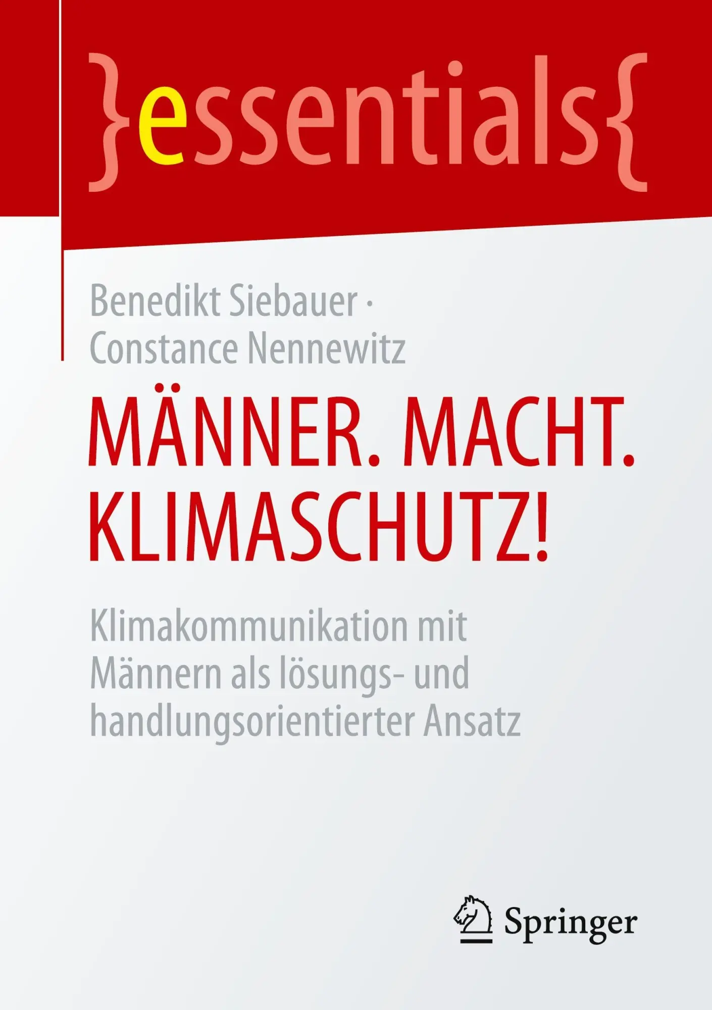 Cover: 9783658509675 | MÄNNER. MACHT. KLIMASCHUTZ! | Constance Nennewitz (u. a.) | Buch
