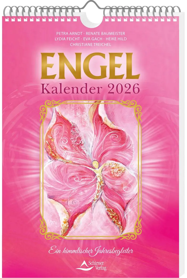 Cover: 9783843499675 | Engel-Kalender 2026 | Ein himmlischer Jahresbegleiter - Wandkalender
