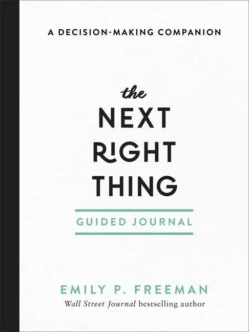 Cover: 9780800739775 | The Next Right Thing Guided Journal | A Decision-Making Companion