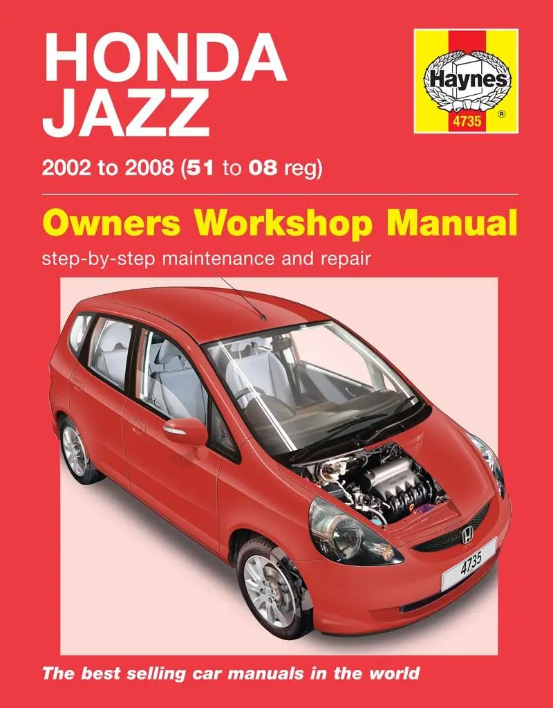 Cover: 9780857339775 | Honda Jazz (02 - 08) Haynes Repair Manual | Haynes Publishing | Buch