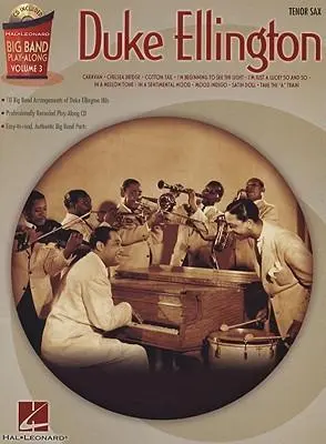 Cover: 9781423449775 | Duke Ellington - Tenor Sax | Big Band Play-Along Volume 3 | Ellington
