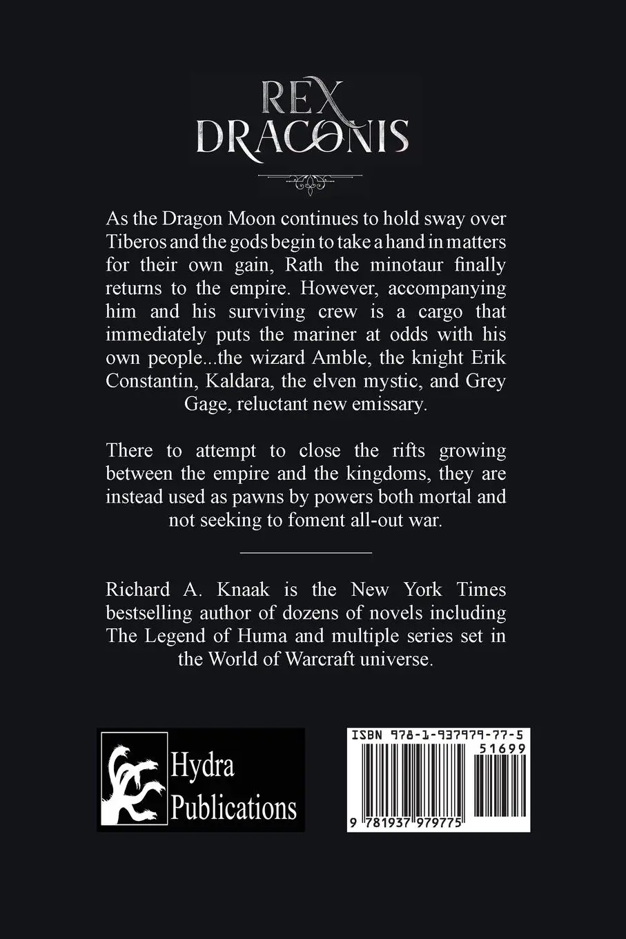 Rückseite: 9781937979775 | Rex Draconis | Shadows of the Dragon Moon | Richard A Knaak | Buch