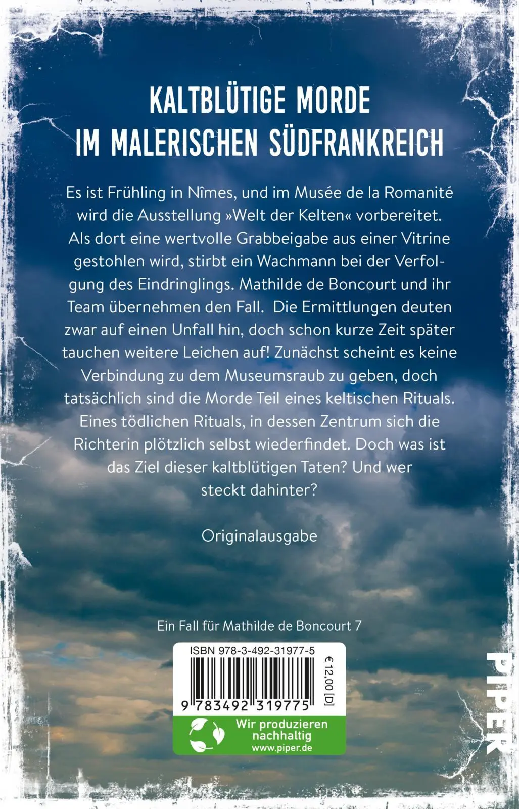 Rückseite: 9783492319775 | Die Richterin und der Todesbote | Liliane Fontaine | Taschenbuch