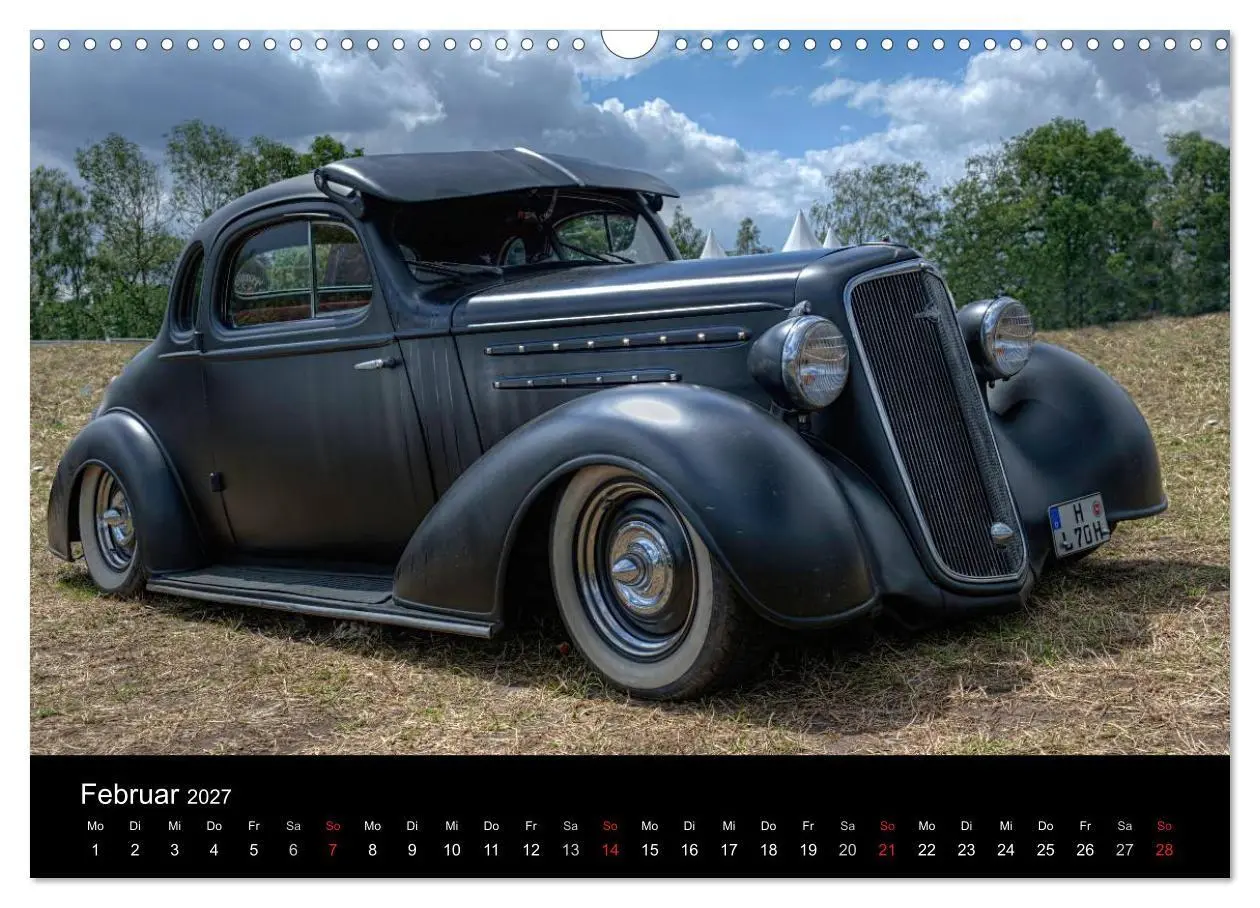 Bild: 9783594079775 | Außergewöhnliche Autos - Hot Rods (Wandkalender 2027 DIN A3 quer),...