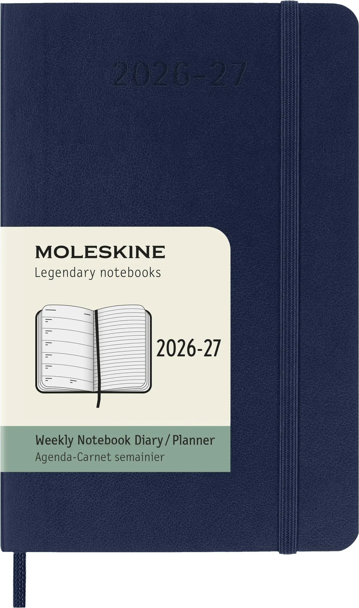 Cover: 8056999279875 | Moleskine 18 Monate Wochen Notizkalender 2026/2027, Pocket/A6, 1 Wo...