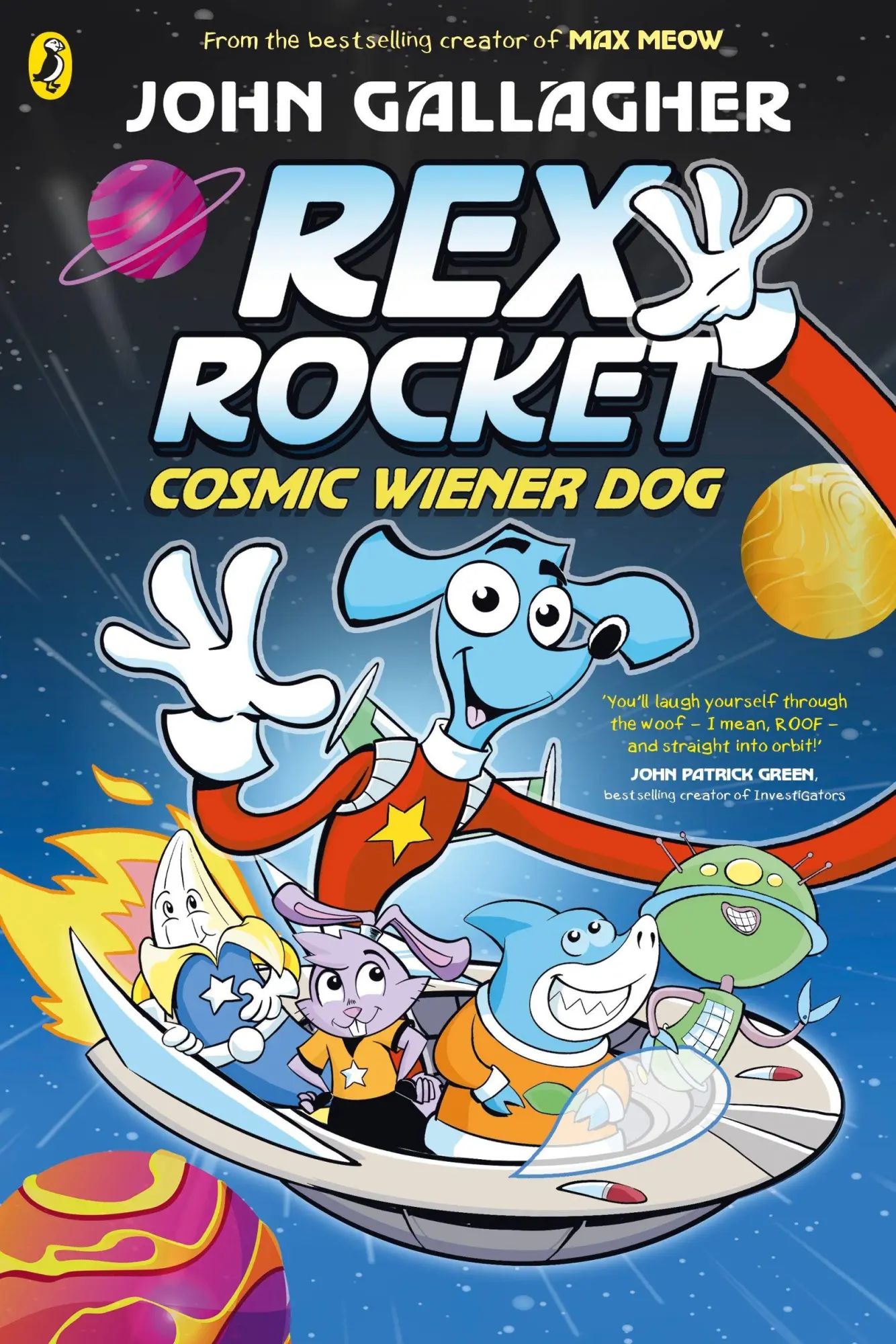 Cover: 9780241759875 | Rex Rocket: Cosmic Wiener Dog | John Gallagher | Taschenbuch | 240 S.