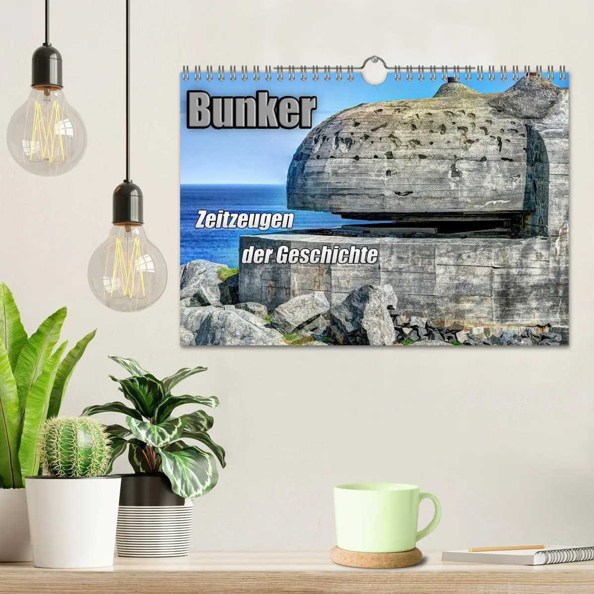 Bild: 9783516089875 | Bunker Zeitzeugen der Geschichte (Wandkalender 2026 DIN A4 quer),...