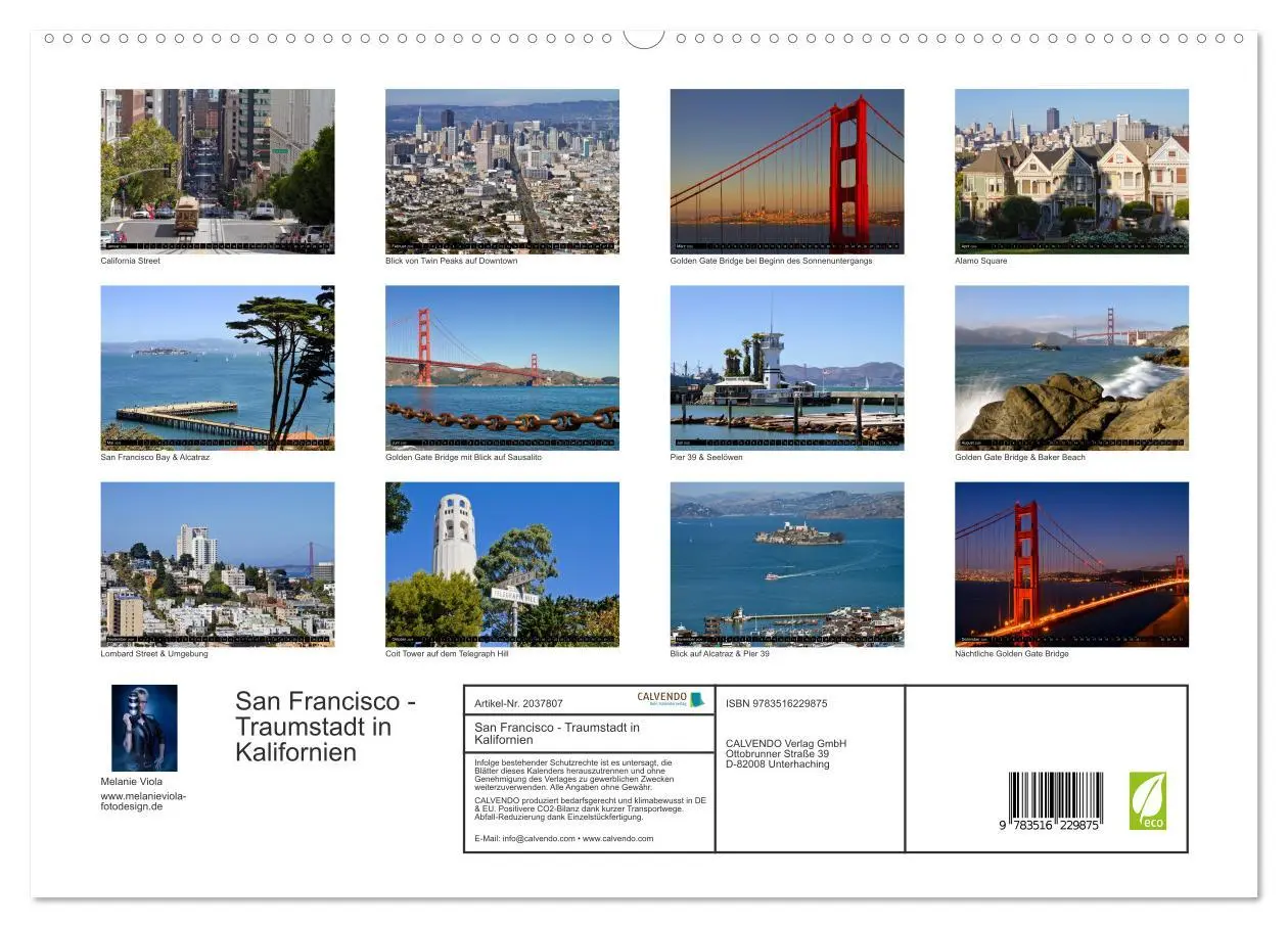 Bild: 9783516229875 | San Francisco - Traumstadt in Kalifornien (hochwertiger Premium...