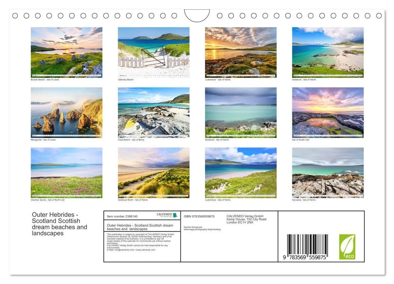 Bild: 9783569559875 | Outer Hebrides - Scotland Scottish dream beaches and landscapes...