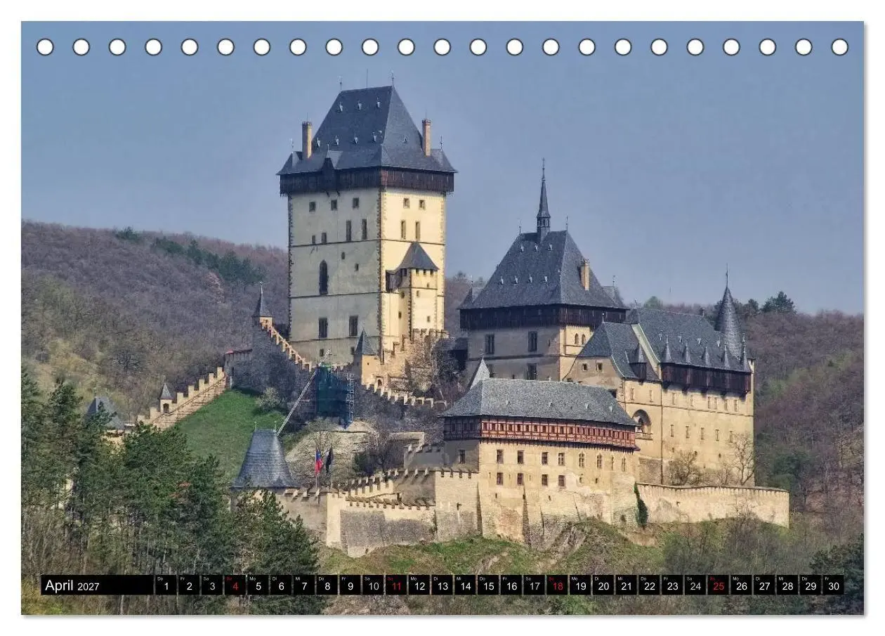 Bild: 9783594139875 | Tschechien (Tischkalender 2027 DIN A5 quer), CALVENDO Monatskalender