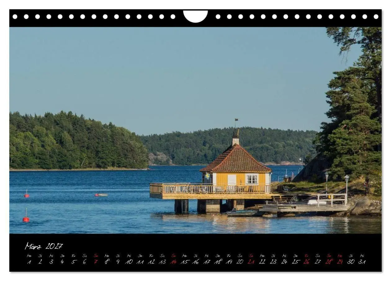 Bild: 9783594209875 | Stockholm und seine Schären (Wandkalender 2027 DIN A4 quer),...