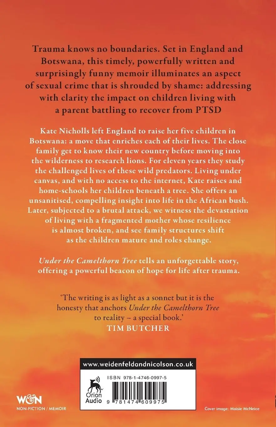Rückseite: 9781474609975 | Under the Camelthorn Tree | The Impact of Trauma on One Family | Buch