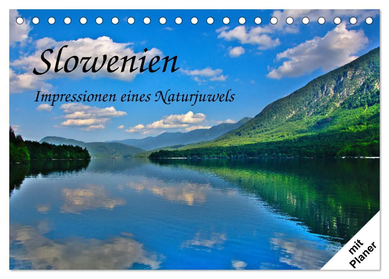 Cover: 9783457679975 | Slowenien - Impressionen eines Naturjuwels (Tischkalender 2026 DIN...