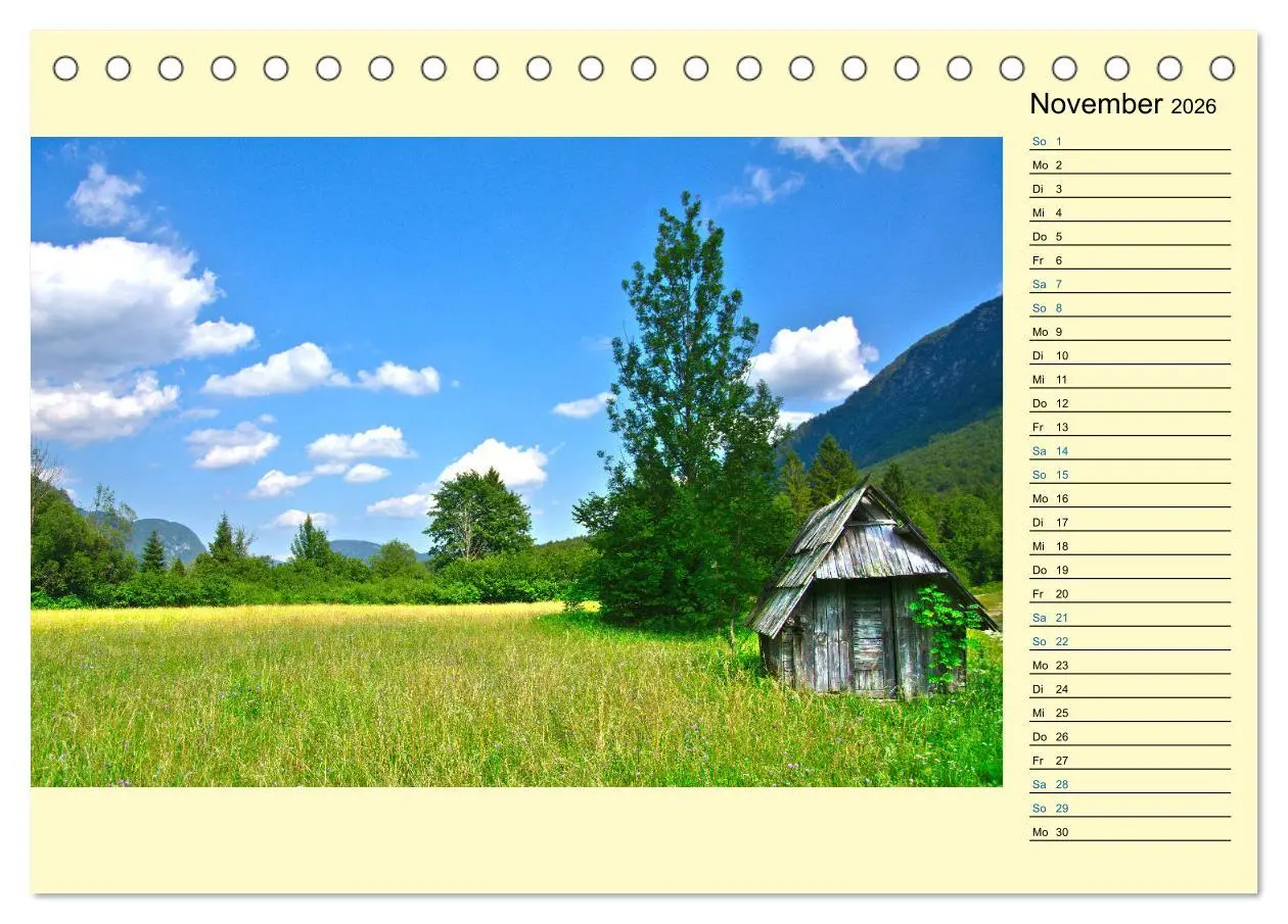 Bild: 9783457679975 | Slowenien - Impressionen eines Naturjuwels (Tischkalender 2026 DIN...