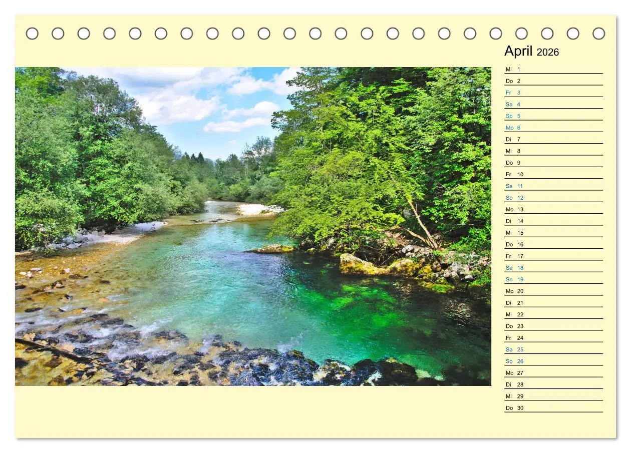Bild: 9783457679975 | Slowenien - Impressionen eines Naturjuwels (Tischkalender 2026 DIN...