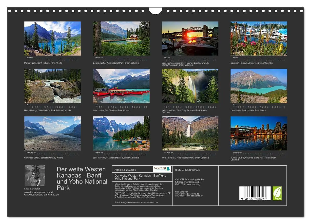Bild: 9783516079975 | Der weite Westen Kanadas - Banff und Yoho National Park...