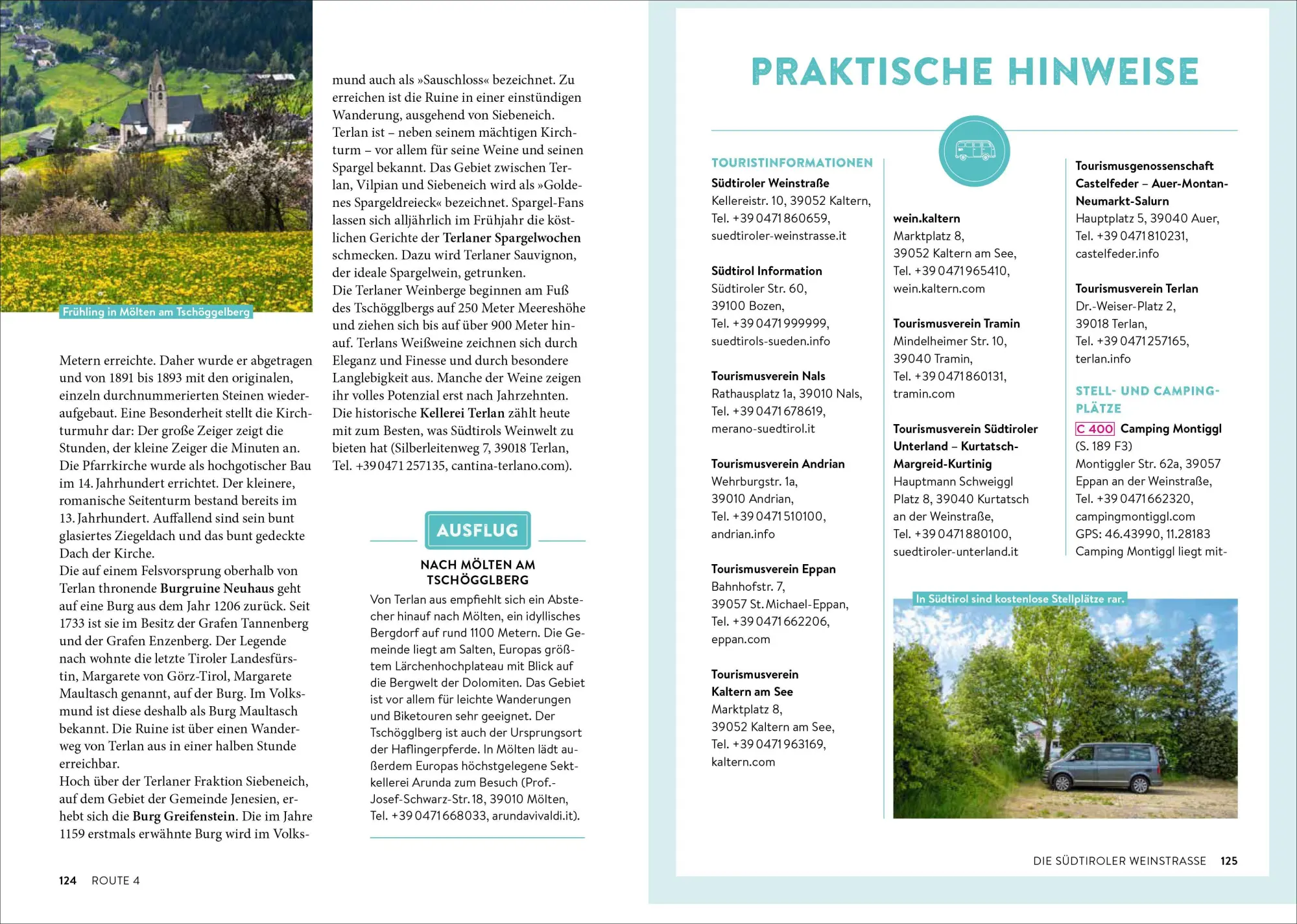 Bild: 9783734329975 | Südtirol mit dem Wohnmobil | Udo Bernhart (u. a.) | Taschenbuch | 2024