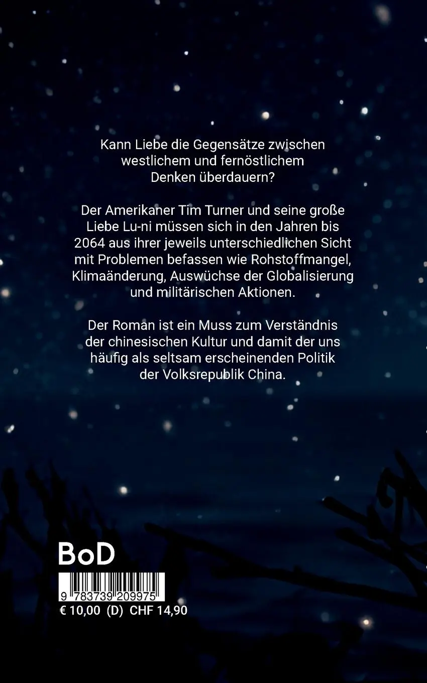Rückseite: 9783739209975 | Die Reporterin Lu-ni | Liebe in unruhiger Zeit ( 2019 - 2064) | Buch