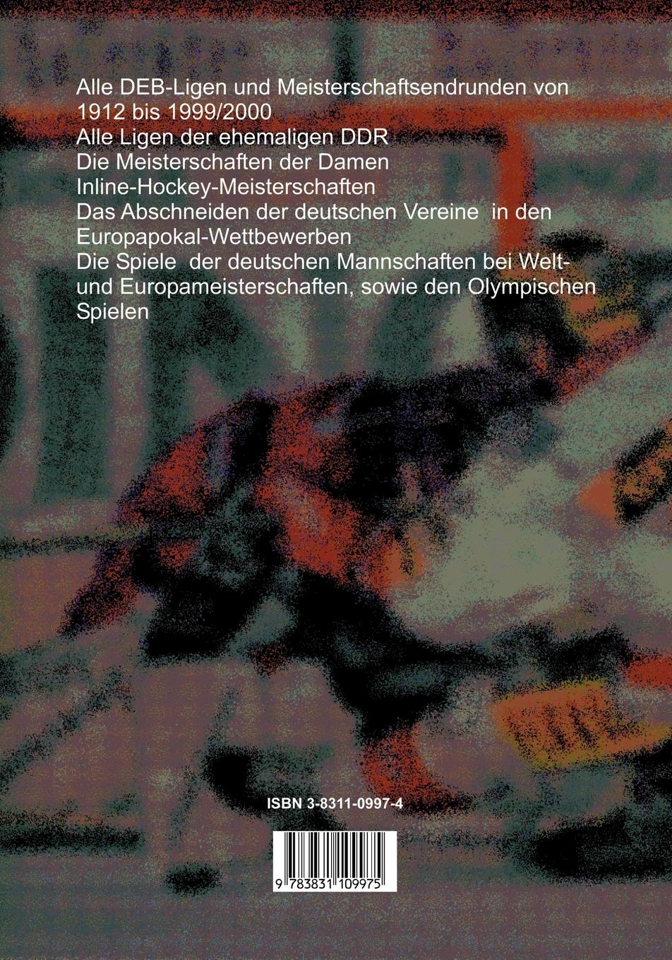 Rückseite: 9783831109975 | Deutsche Eishockey Meisterschaften | Stephan Müller | Taschenbuch