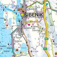 Bild: 9783850849975 | FuB Dalmatinische Küste 02. Sibenik - Split - Vis 1 : 100 000 | KG