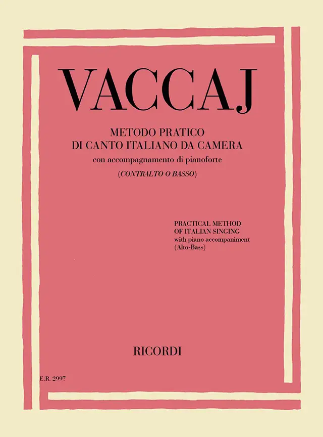 Cover: 9790041829975 | Practical Method of Italian Singing | Nicola Vaccai | Buch | 2012