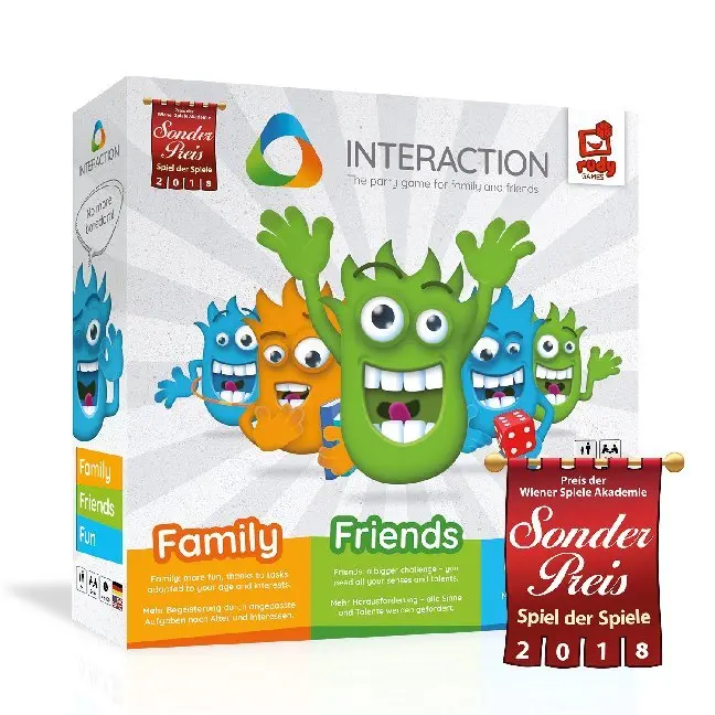 Cover: 9120059810076 | INTERACTION - The party game for family and friends (Spiel) | Spiel