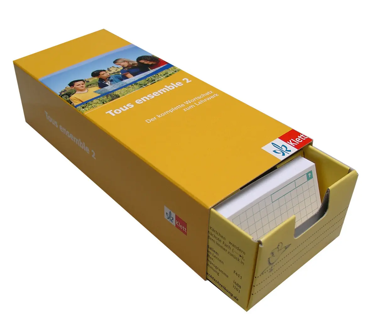 Cover: 9783129240076 | 2. Lernjahr, Vokabel-Lernbox | Box | 480 DIN-A8-Ktn im 5-Fach-Schuber