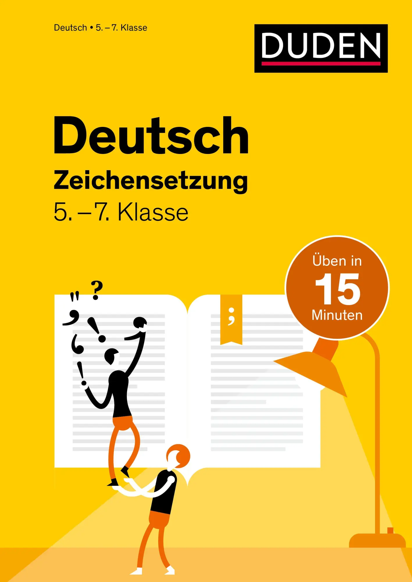 Cover: 9783411770076 | Deutsch in 15 Minuten - Zeichensetzung 5.-7. Klasse | Marion Clausen
