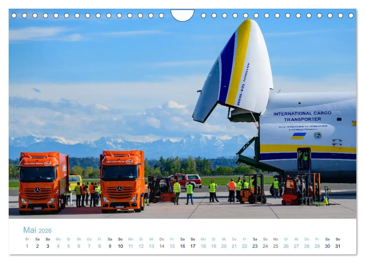 Bild: 9783457550076 | Antonov Airlines, Transportflugzeuge der Superlative (Wandkalender...