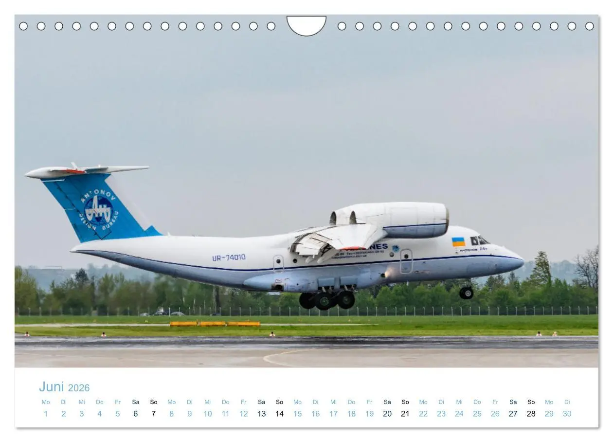 Bild: 9783457550076 | Antonov Airlines, Transportflugzeuge der Superlative (Wandkalender...