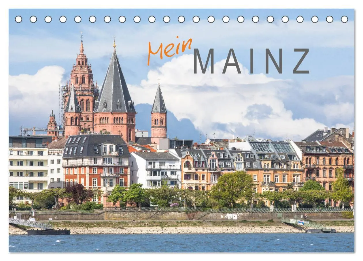 Cover: 9783457860076 | Mein Mainz (Tischkalender 2026 DIN A5 quer), CALVENDO Monatskalender