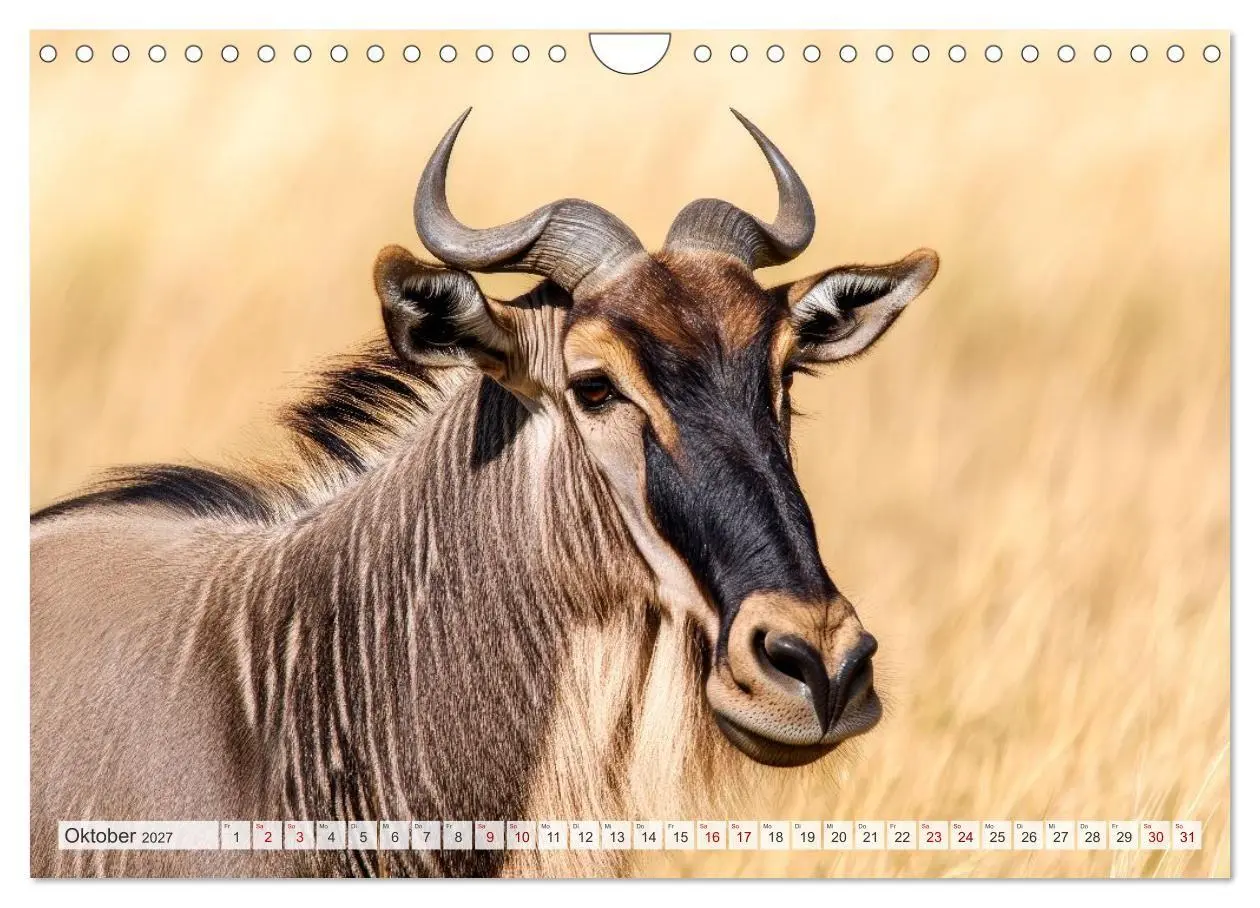 Bild: 9783516950076 | TIERWELT AFRIKA Faszination Wildnis (Wandkalender 2027 DIN A4...
