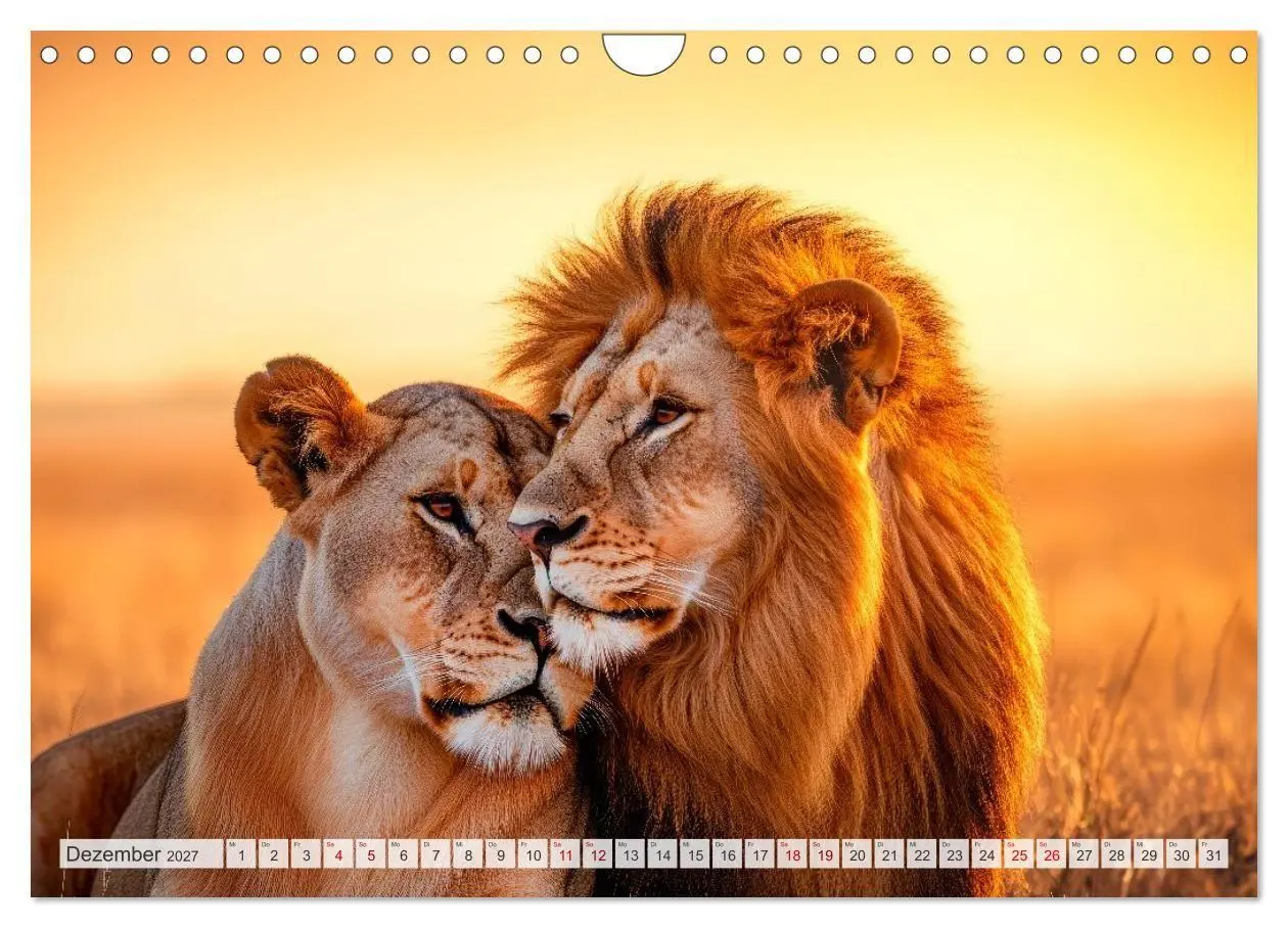 Bild: 9783516950076 | TIERWELT AFRIKA Faszination Wildnis (Wandkalender 2027 DIN A4...