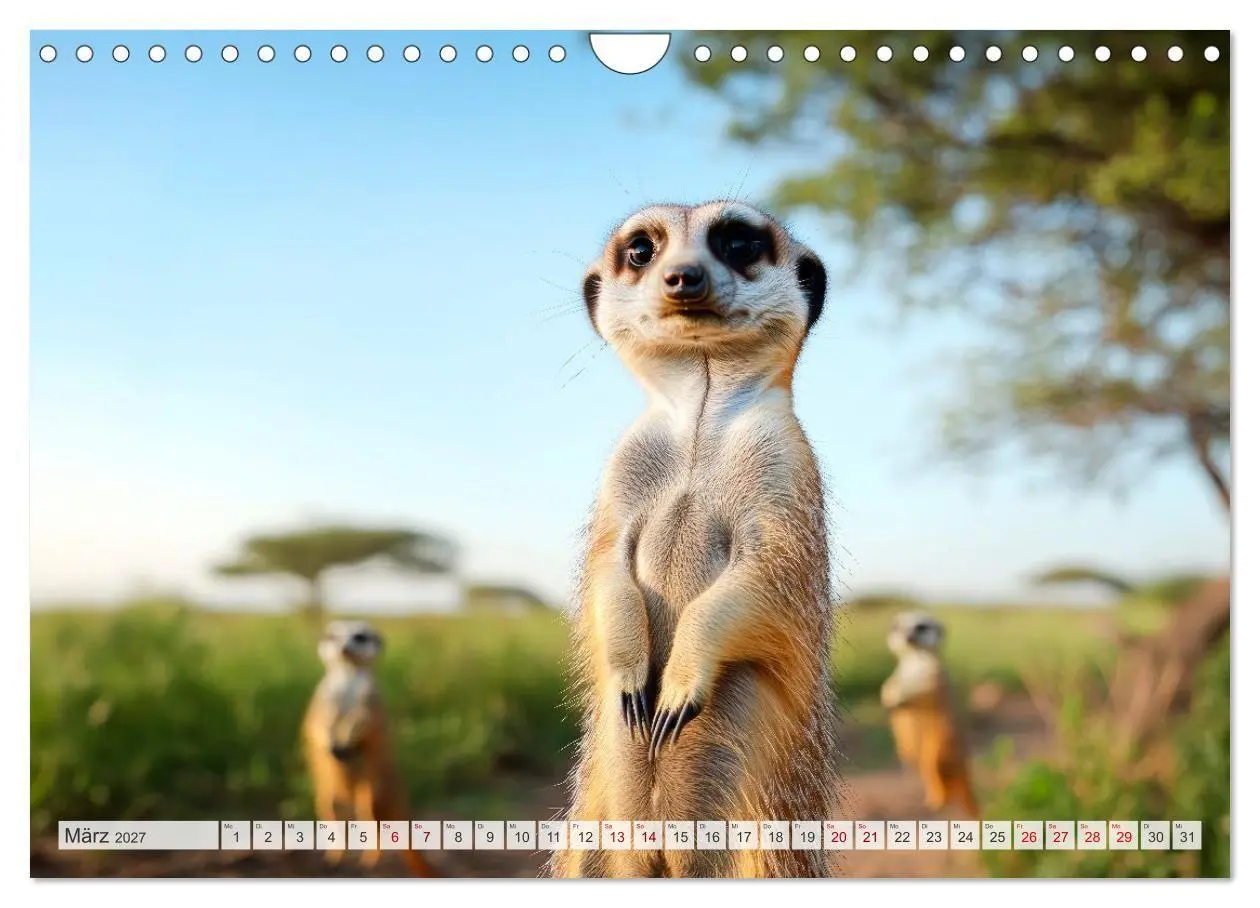 Bild: 9783516950076 | TIERWELT AFRIKA Faszination Wildnis (Wandkalender 2027 DIN A4...