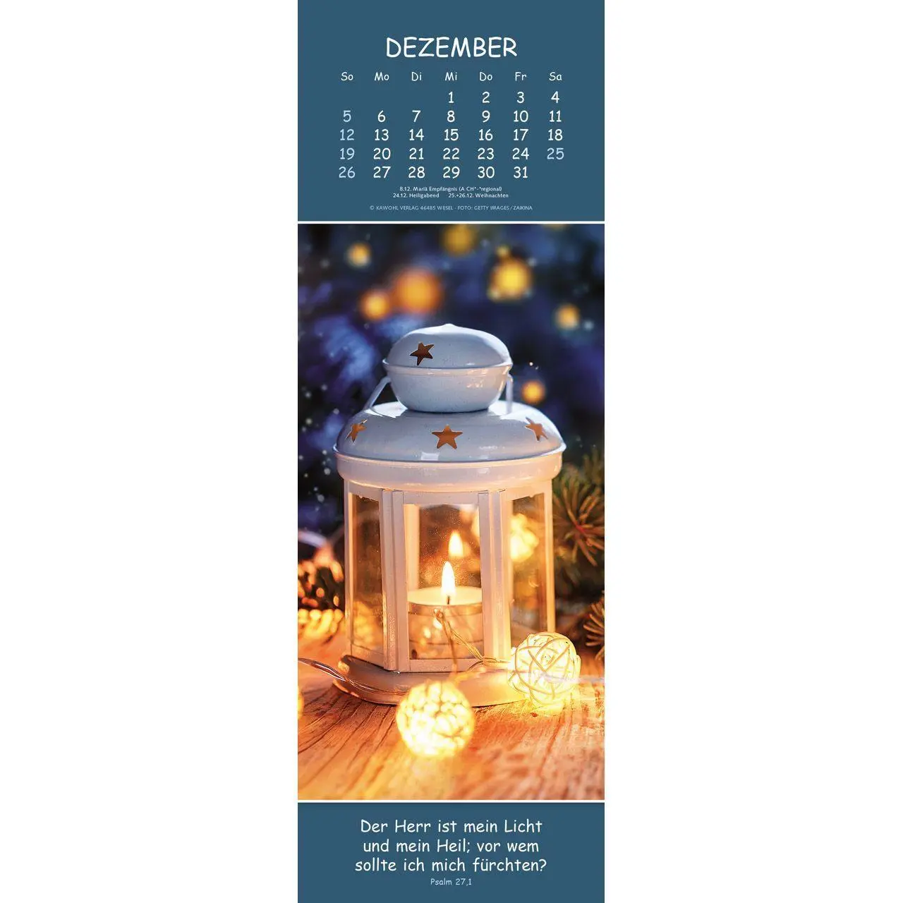 Bild: 9783754860076 | Gedanken des Friedens 2027 | Kalender | Spiralbindung | 14 S. | 2027
