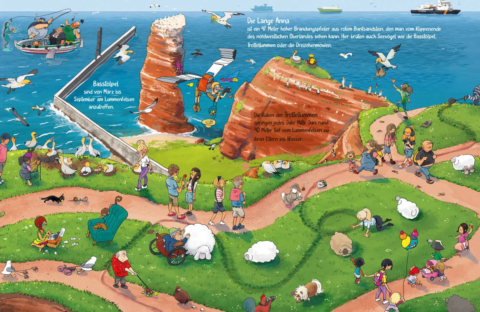 Bild: 9783988980076 | Das Helgoland Wimmelbuch | Jannes Weber | Buch | 16 S. | Deutsch