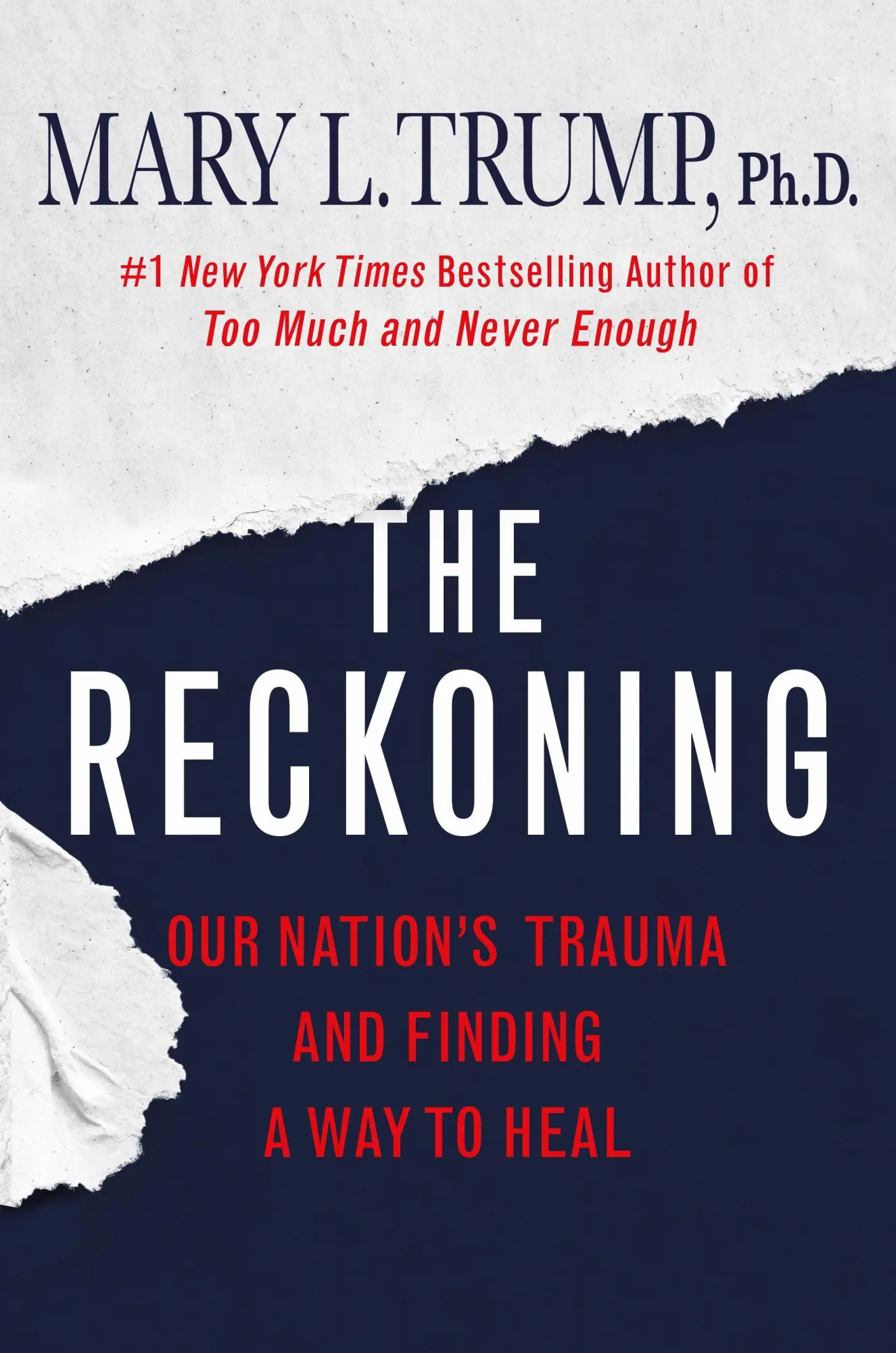 Cover: 9781250280176 | The Reckoning | Our Nation's Trauma and Finding a Way to Heal | Trump