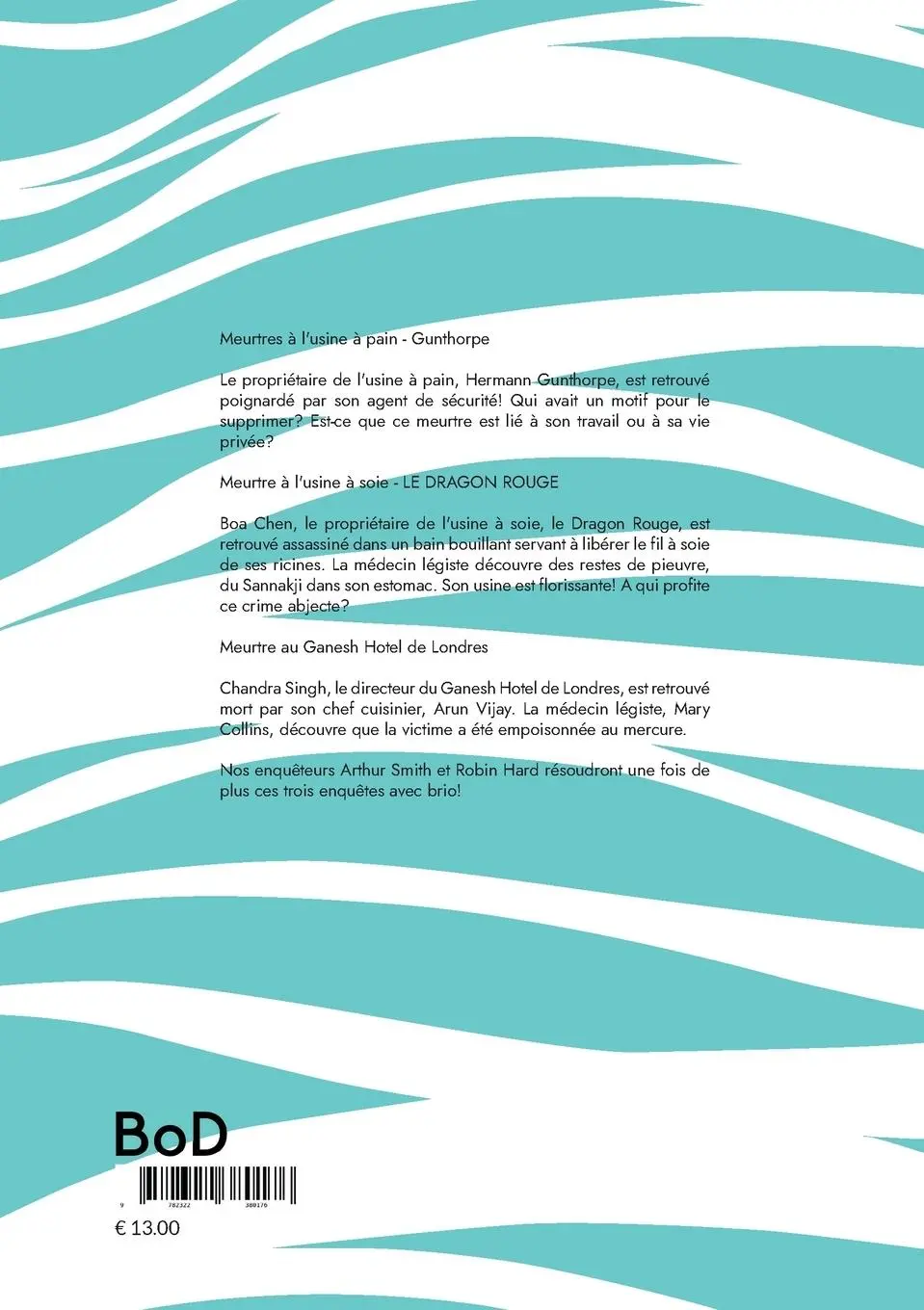 Rückseite: 9782322380176 | Les Enquêtes de Smith et Hard - Tome 3 | Eliane Schierer | Taschenbuch