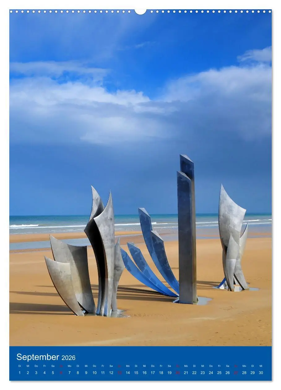 Bild: 9783457300176 | Impressionen aus der Normandie (Wandkalender 2026 DIN A2 hoch),...