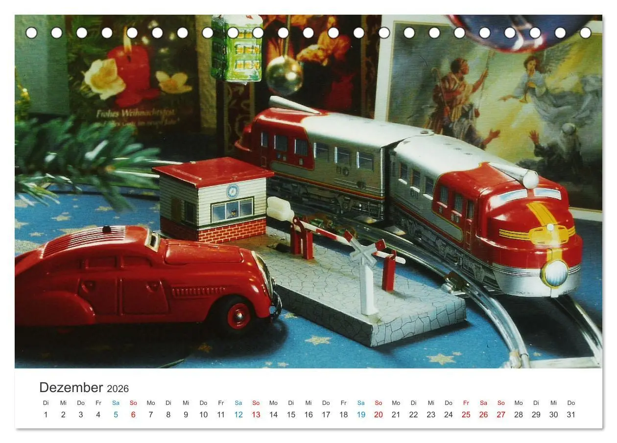 Bild: 9783457470176 | Bahn-Nostalgie im Modell (Tischkalender 2026 DIN A5 quer), CALVENDO...