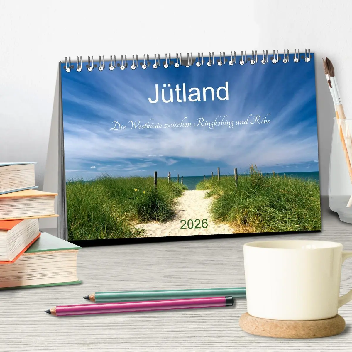 Bild: 9783457610176 | Jütland. Die Westküste zwischen Ringkøbing und Ribe (Tischkalender...