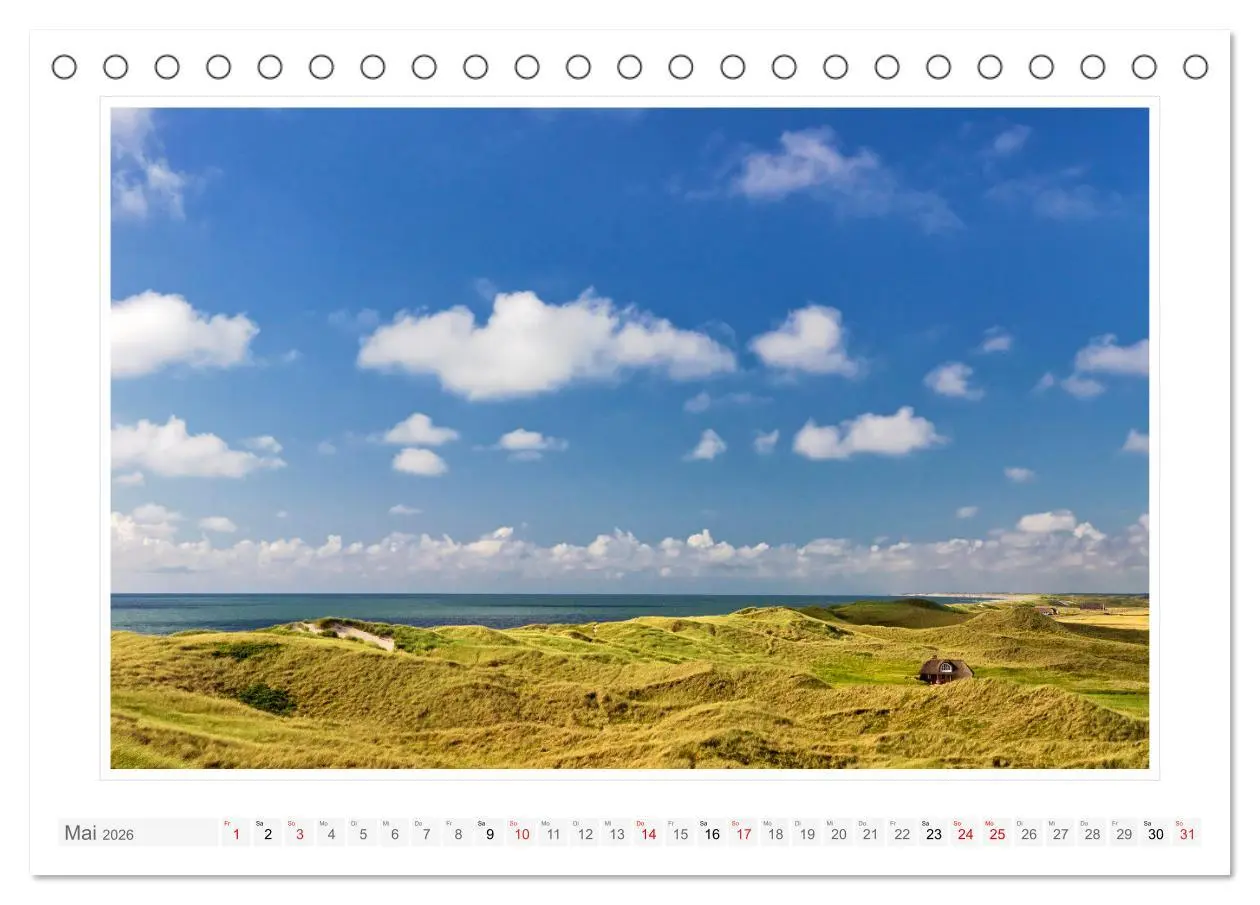 Bild: 9783457610176 | Jütland. Die Westküste zwischen Ringkøbing und Ribe (Tischkalender...