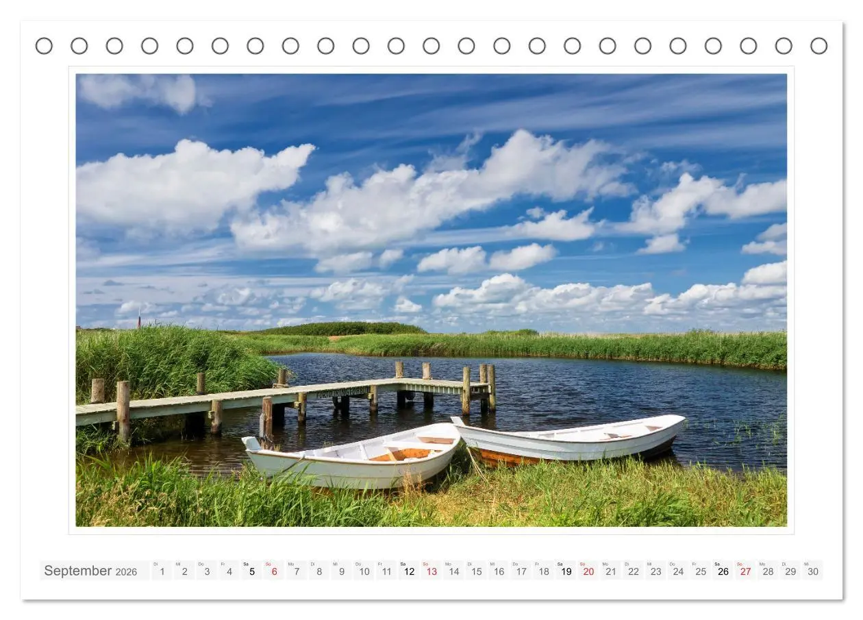 Bild: 9783457610176 | Jütland. Die Westküste zwischen Ringkøbing und Ribe (Tischkalender...