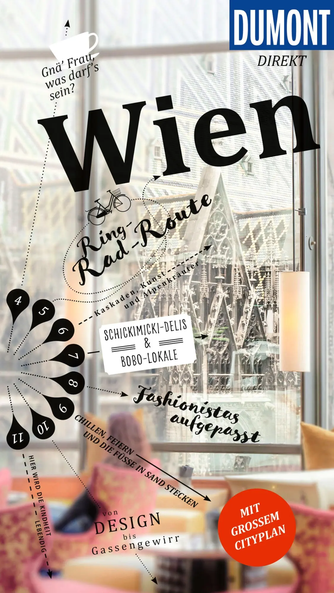 Cover: 9783616000176 | DUMONT direkt Reiseführer Wien | Mit großem Cityplan | Anita Ericson